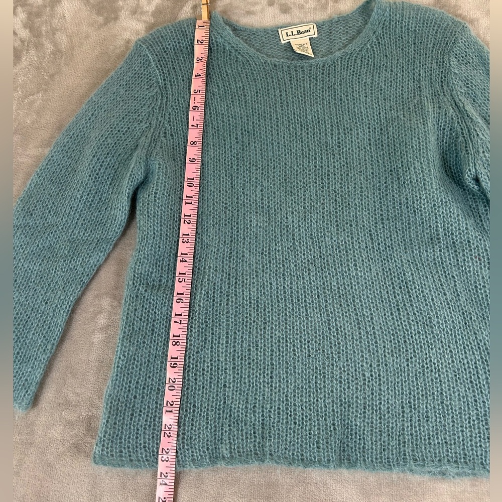 LL. Bean mohair blend knitted sweater - Picture 5 of 7